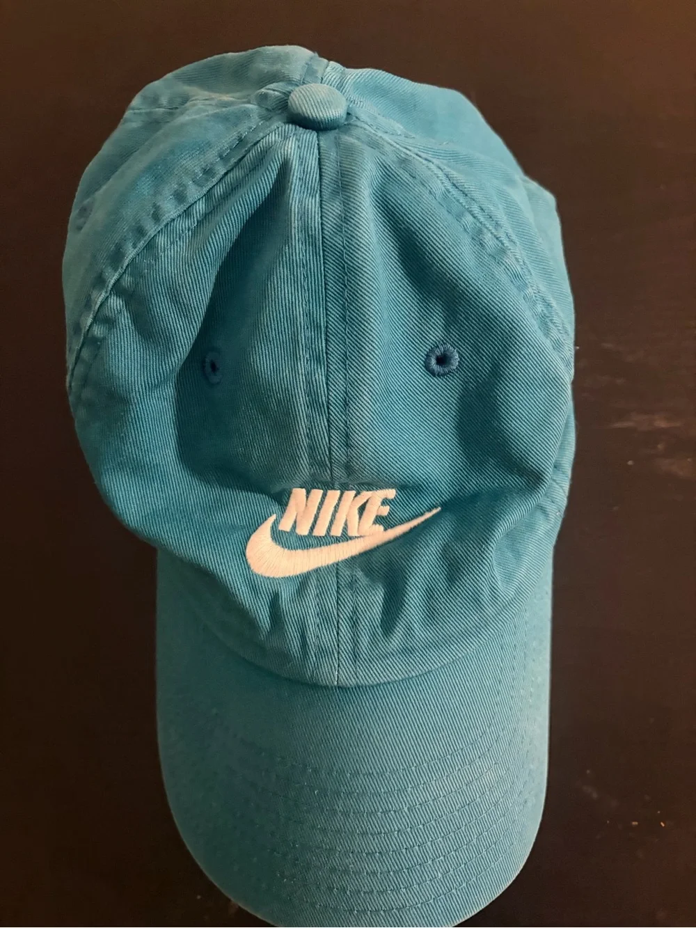 Nike Teal Baseball Cap with White Logo